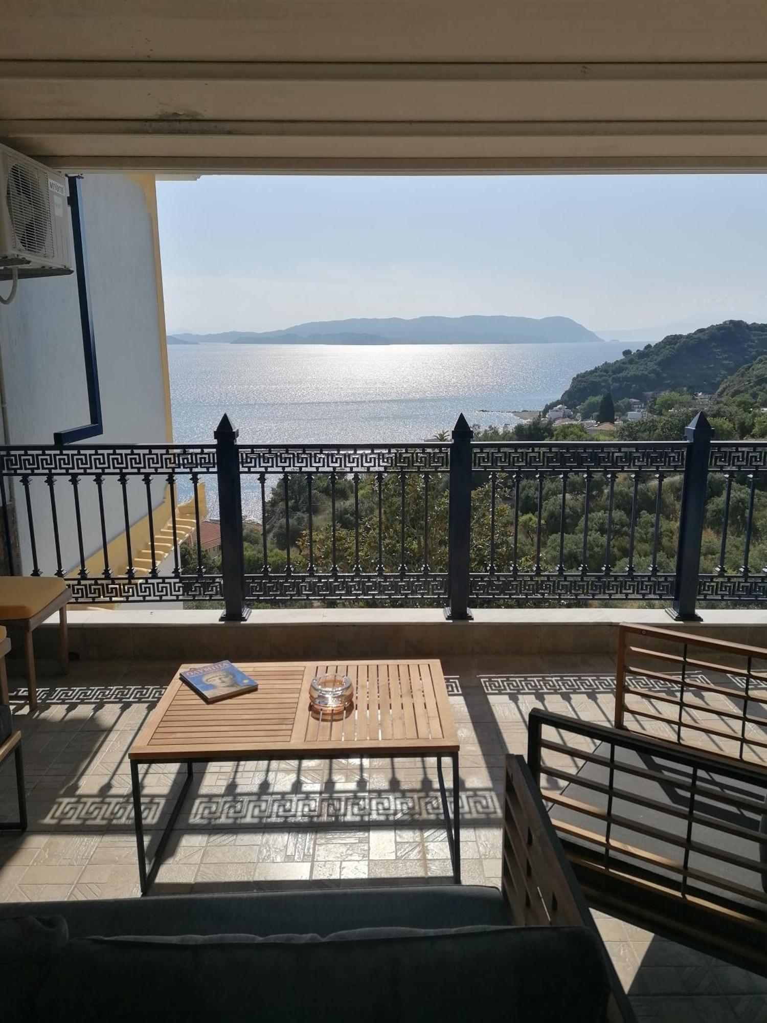 Villa Evmenia Panoramic View & Sea Front Apartments Skopelos Town Exterior photo